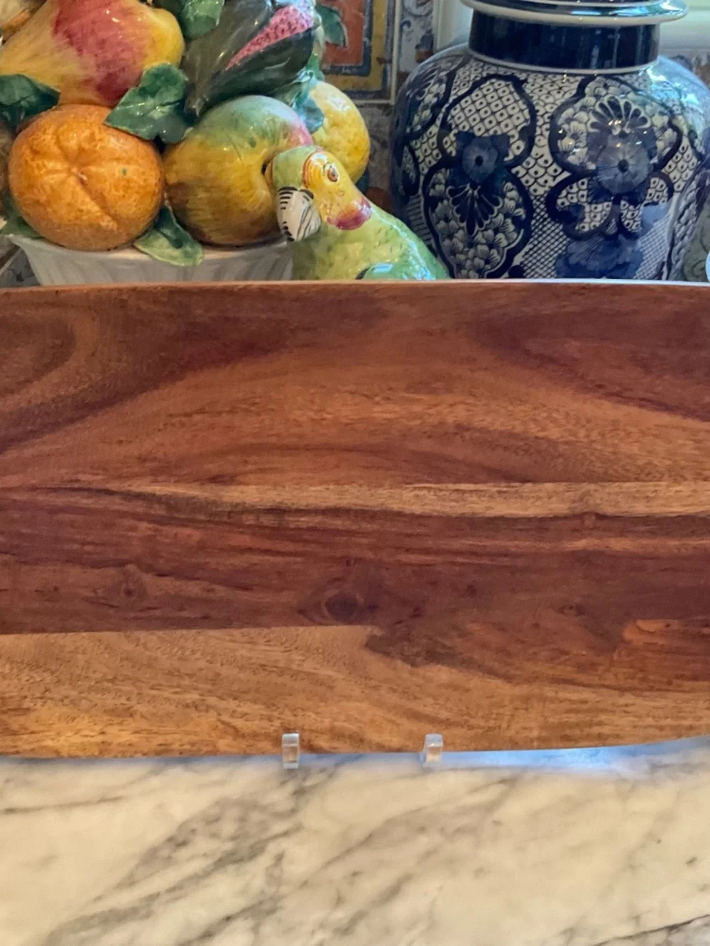 Set of wood servers